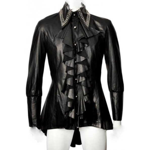 Women's Biker Black Luxury Leather Jacket
