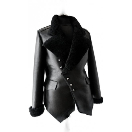 Women's Slim Fit Biker Leather Jacket