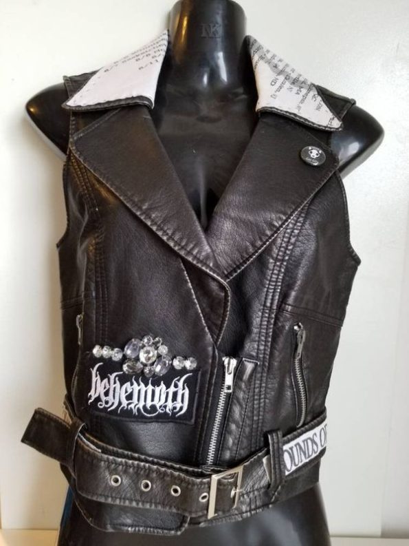 Vegan Leather Vest