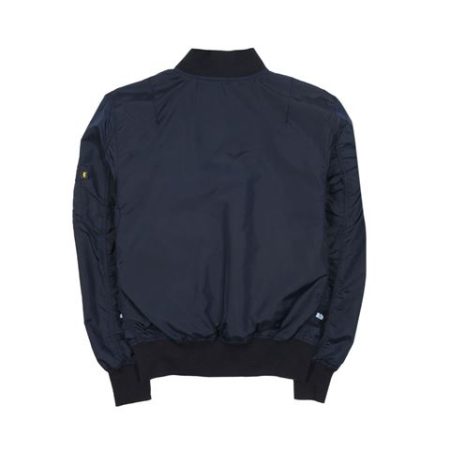Back view of Men's Replica Flight Jacket