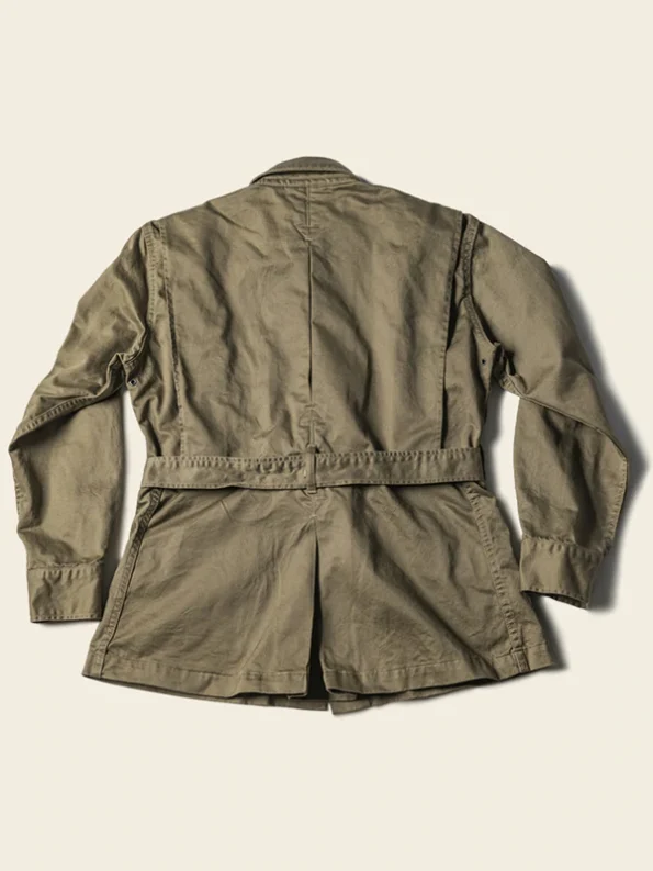 Back view of US Army Airborne Field Jacket