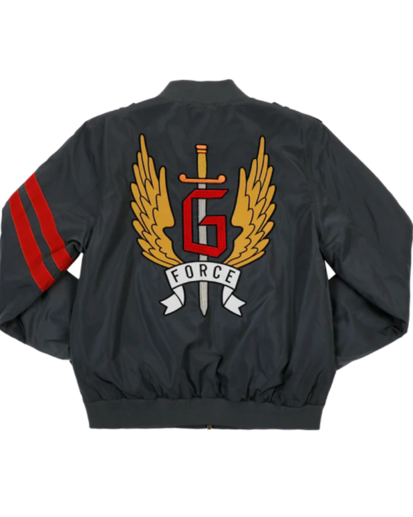 Back view of Force Pilot Bomber Jacket
