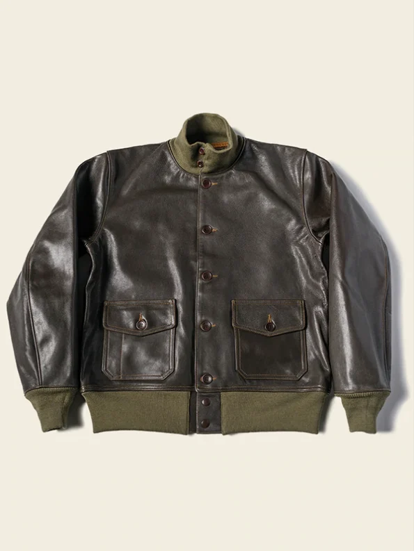 Leather Flight Jacket