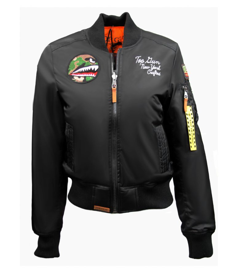 Women Top Gun Bomber Jacket Forces Jackets