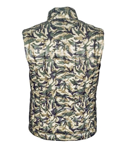 Back Top Gun Camo Reversible Vest