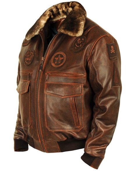 Top Gun Flight Leather Jacket
