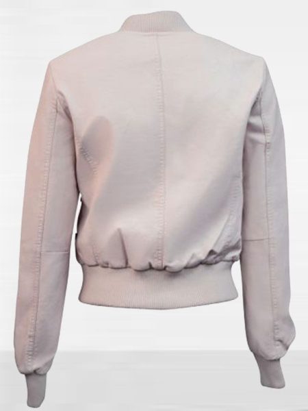 Back Top Gun Vegan Leather Jacket