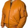 Us Navy Bomber Leather Jacket