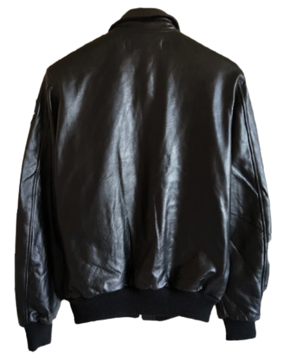 Back Air Force Flight Racing Jacket