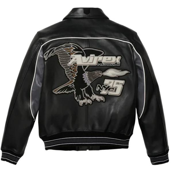 Back Nitro Run Leather Jacket