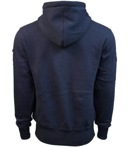 Back view of Top Gun Men’s Zip Up Hoodie Jacket