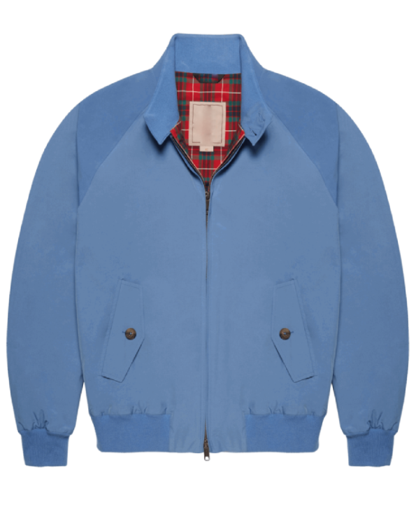 Cornflower Blue Bomber Jacket
