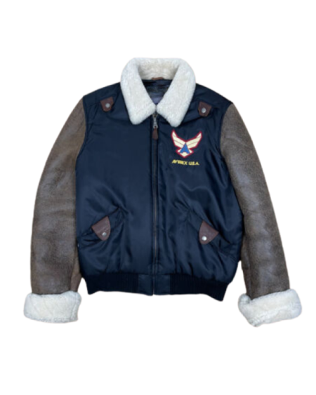 Flight Sheepskin Bomber Jacket