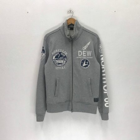 Full Zip Embroidery Patches Jacket