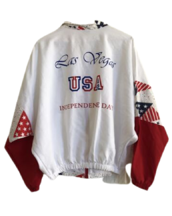 Back View of Las Vegas Independence Day Jacket