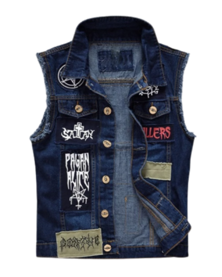 Men's Cowboy Jeans Vest