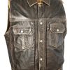 Motorcycle Club Range Leather Vest