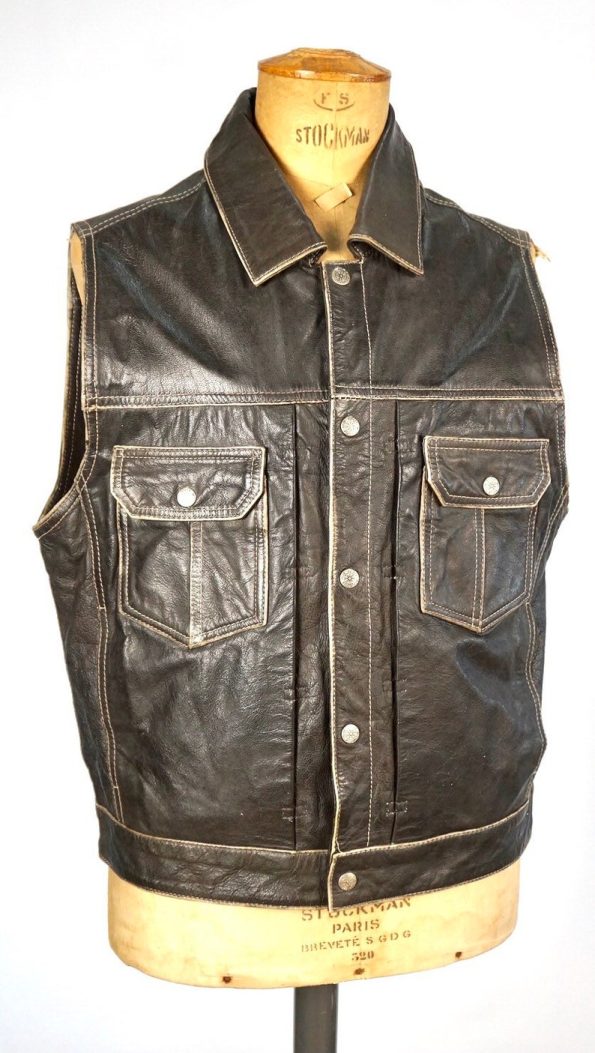 Motorcycle Club Range Leather Vest
