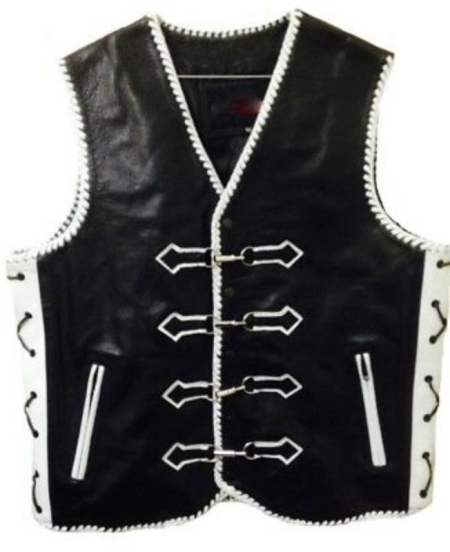 Motorcycle Leather Vest