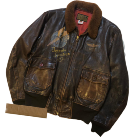 Back Vintage G-1 M422 Flight Jacket