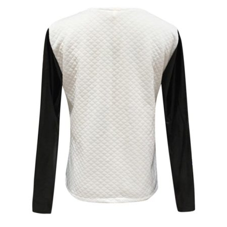 Back view of Women's Motorcycle Leather Jacket