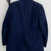 Back Blue Army Military Service Coat