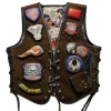 Handmade Slim Fit Motorcycle Vest