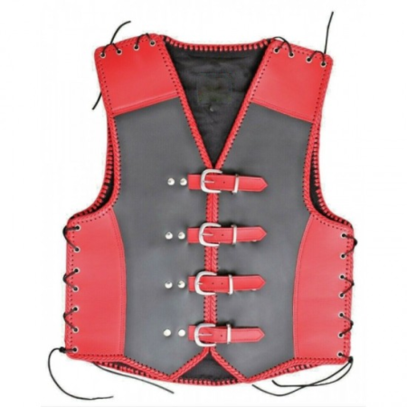 Heavy Duty Biker Leather Vest