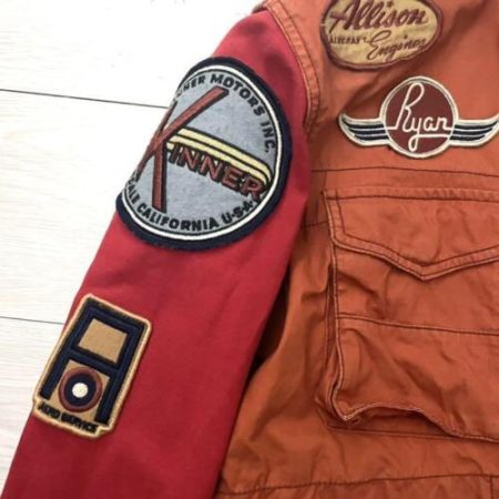 Men's Brown Vintage Flight Jacket