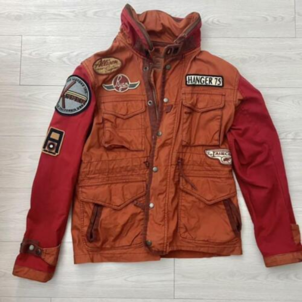 Men's Brown Vintage Flight Jacket
