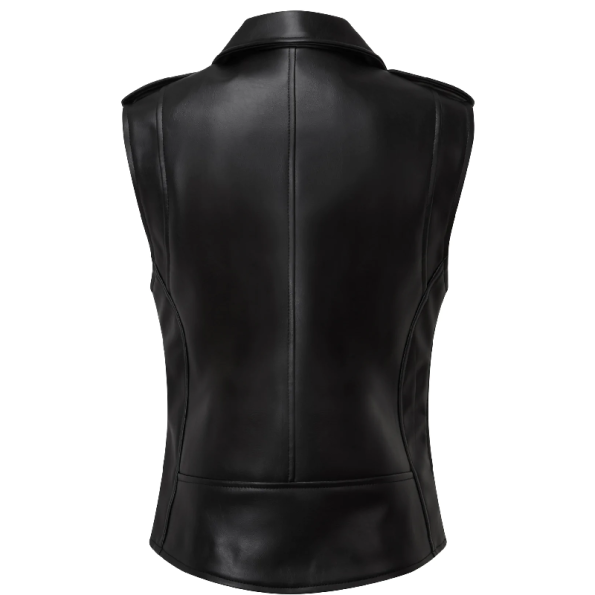 Back Men's Core Leather Vest
