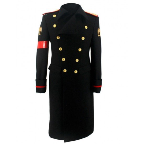 Military Long Trench Coat