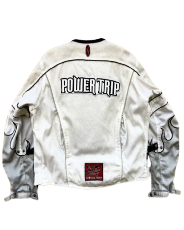 Back Power Trip Motorcycle Jacket