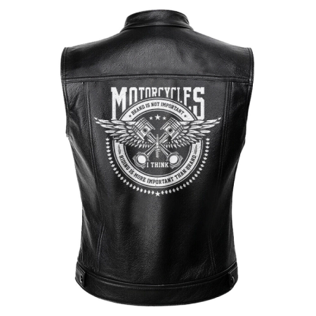 Riding Motorcycle Leather Vest