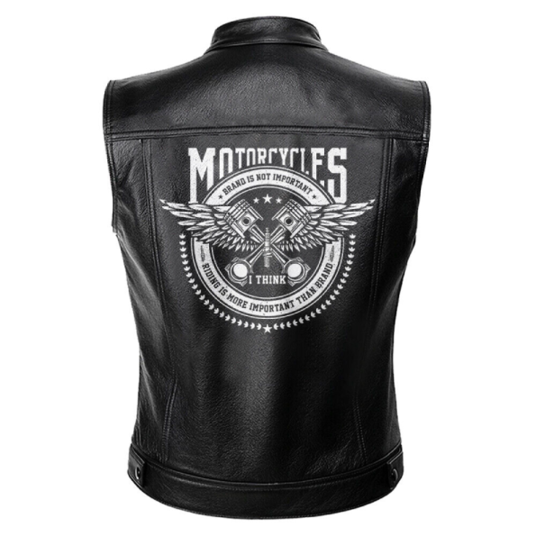 Riding Motorcycle Leather Vest
