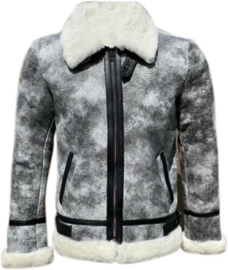 Sheepskin Aviator B-3 Bomber Jacket