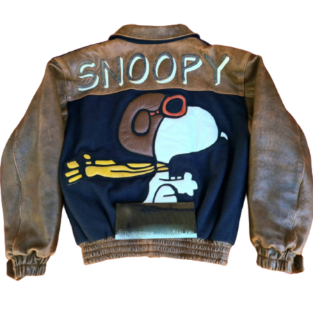 Top Gun Suede Leather MA1 Jacket