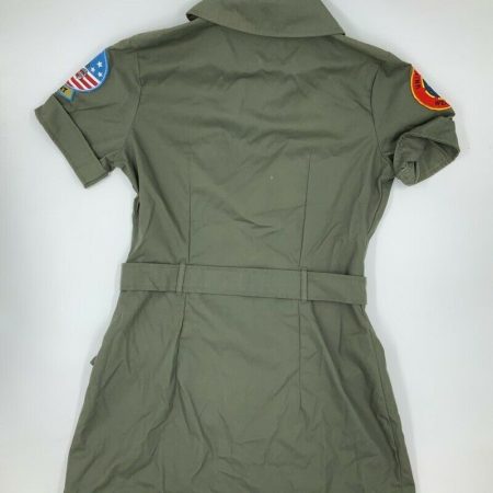 Back Top Gun Womens Maverick Flight Suit