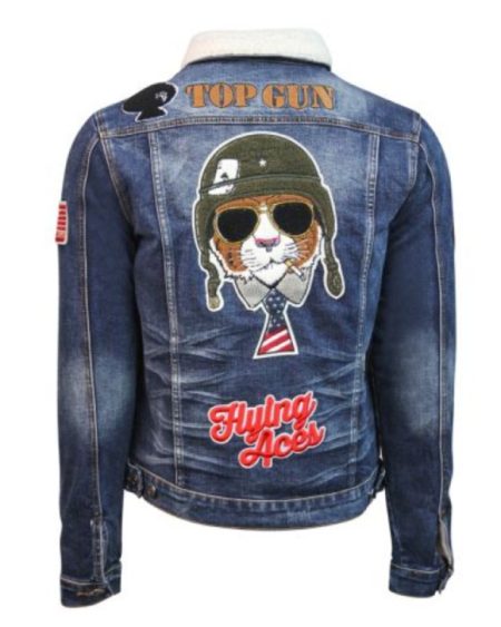 TOP GUN® LINED DENIM JACKET