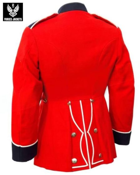 British Officer Red Army Wool Uniform Dress Tunic Jacket