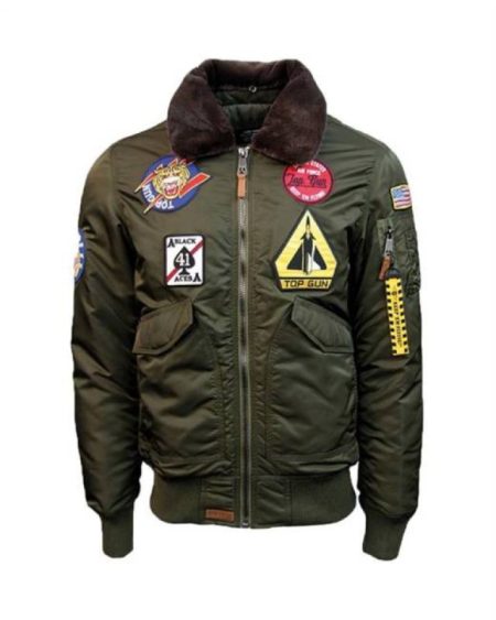 AIR FORCE FLIGHT JACKET - "TOP GUN" - MIL-TEC® - OD