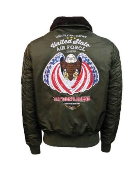 AIR FORCE FLIGHT JACKET - "TOP GUN" - MIL-TEC® - OD
