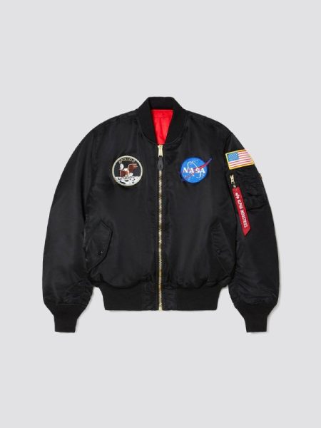 MA-1 Black Bomber Jacket