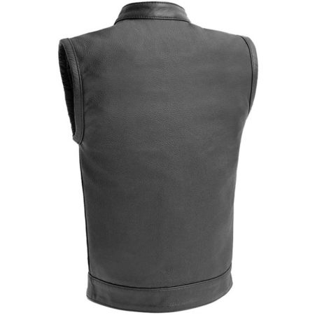 First Mfg Kids Bad Boy black Biker Vest