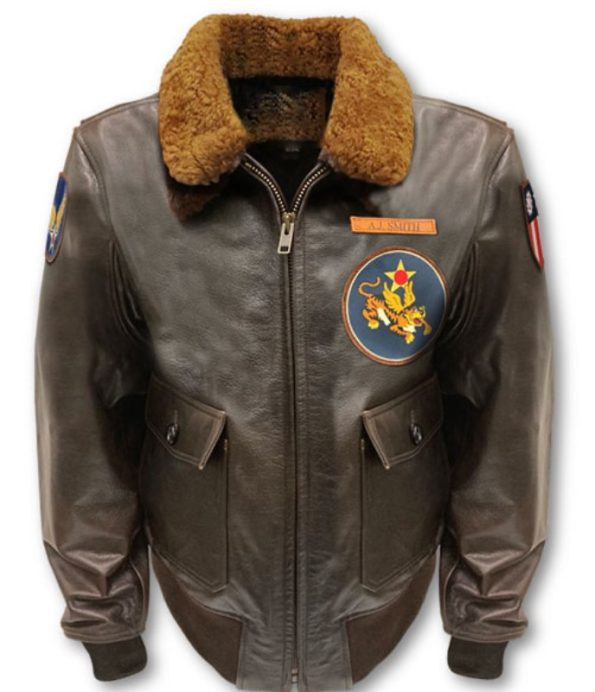 Flying Tigers Antique Bison G-1 brown Jacket