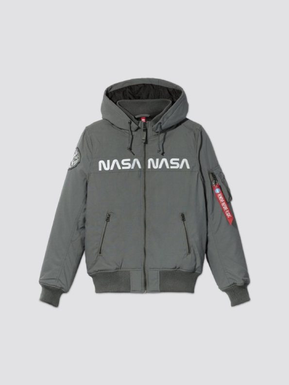 Ma-1 Hooded Nasa Ii Bomber Jacket