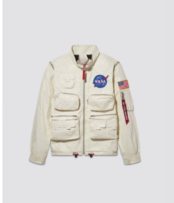 Nasa Evo Bomber white Jacket