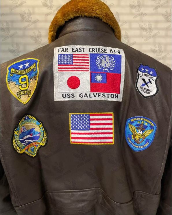 Antique Bison Top Gun G-1 Jacket with Vintage Collar