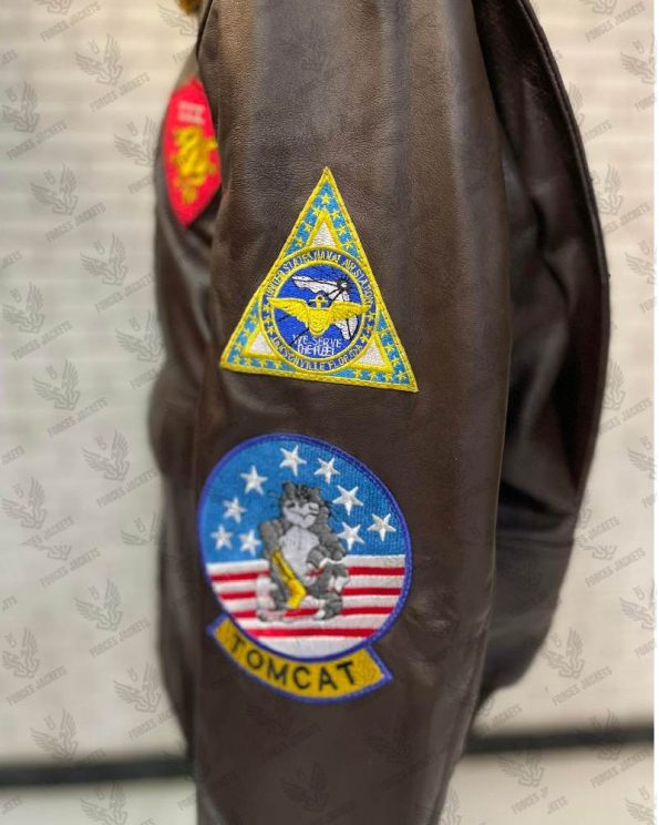 Antique Bison Top Gun G-1 Jacket with Vintage Collar