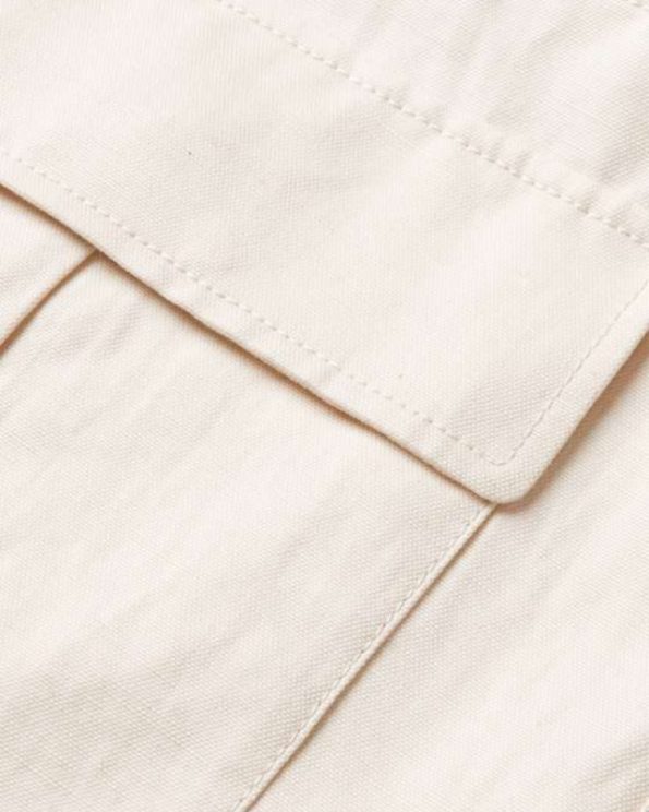 Mojave Camp-Collar Cotton and Linen-Blend Field Jacket